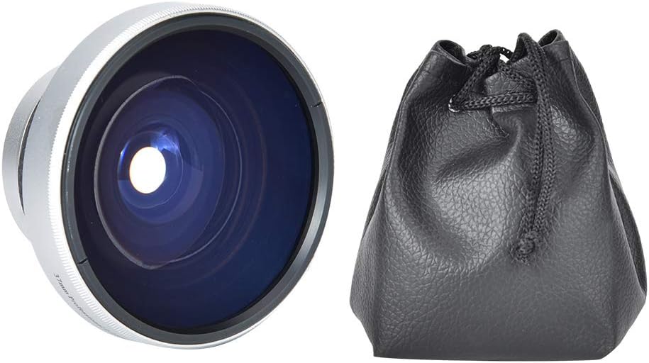 37mm 0.25X Super Fisheye Additional Lens - Strong Applicability - for Macro Closeup Shooting - for 37mm Caliber Camera Lenses